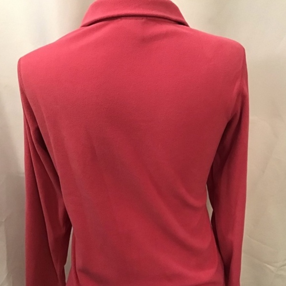 THE NORTH FACE I Pullover Fleece Pink Medium 1/2 Zip - Picture 4 of 9